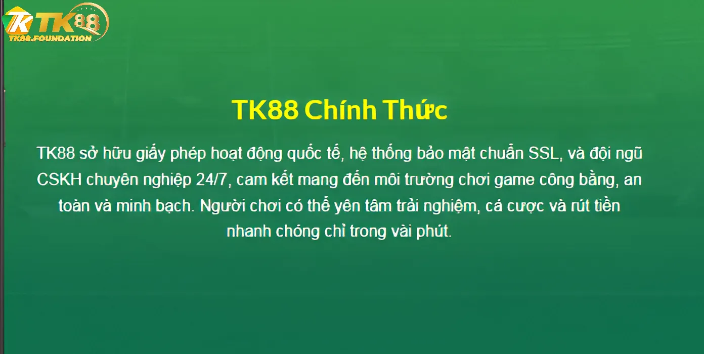 Khám Phá Tk88  Sân Chơi Cá Cược Uy Tín & An Toàn